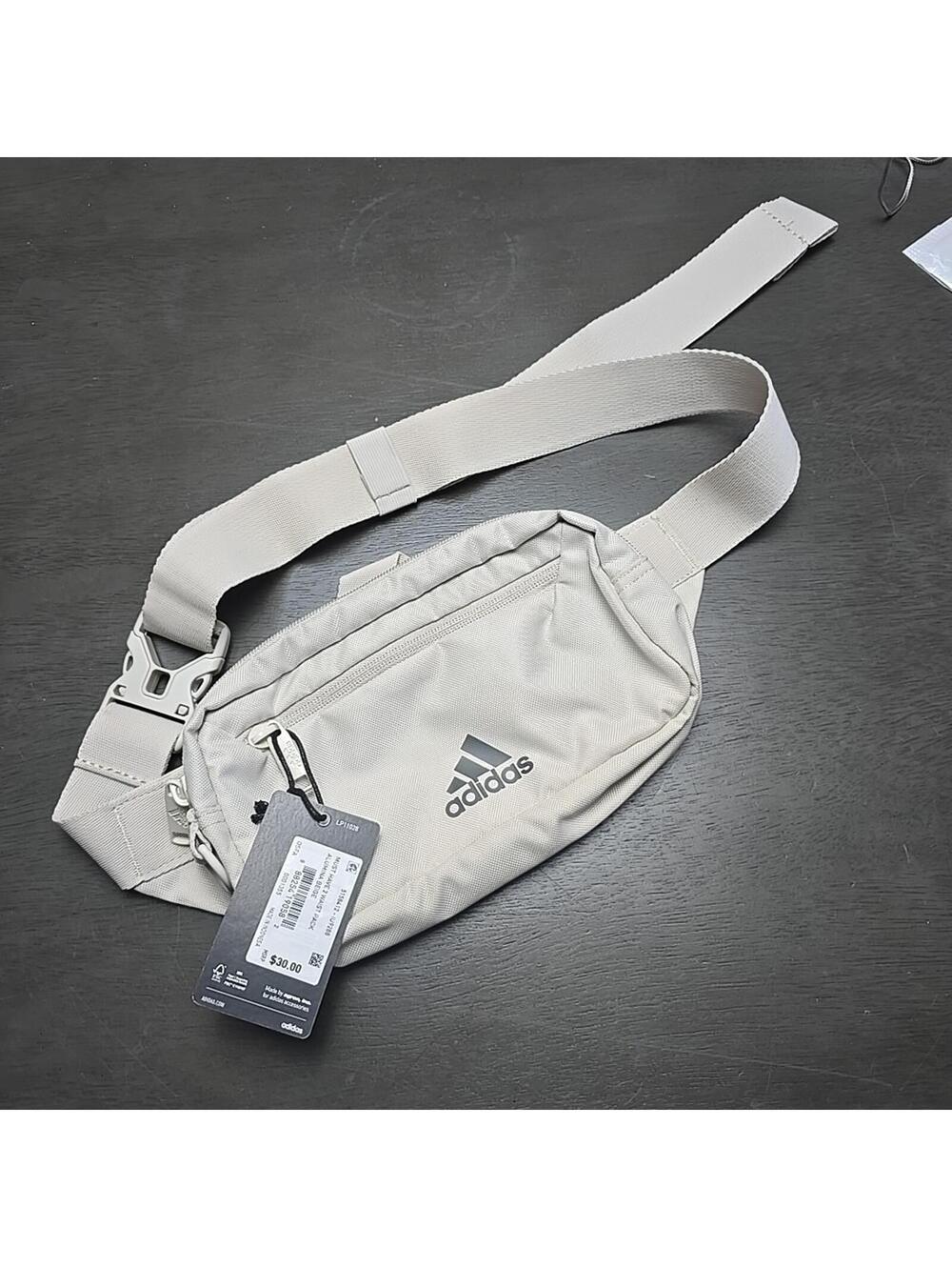 Adidas Unisex Must Have 2 Waist Pack Beige One Size Fanny Pack